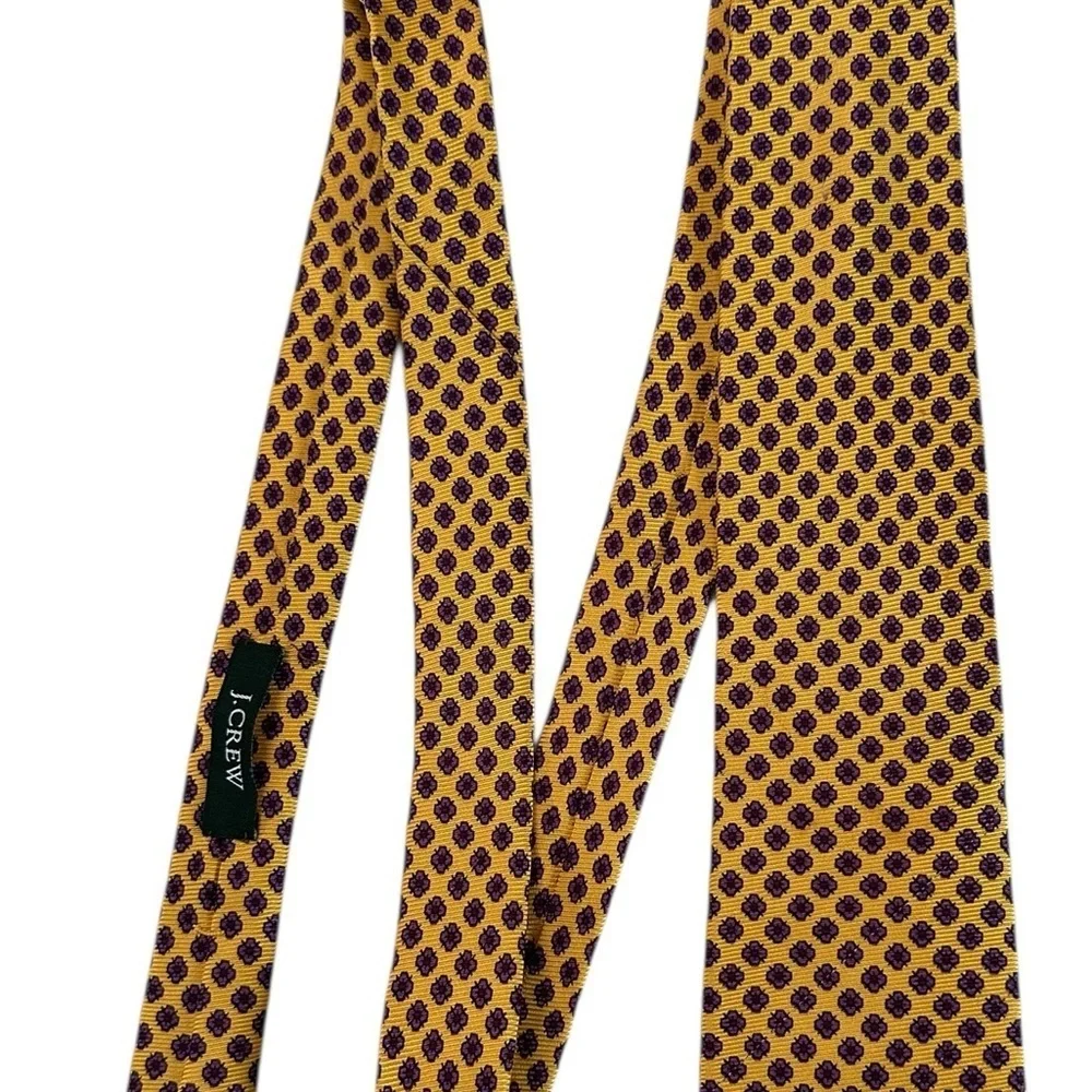 J. Crew English Silk Men's Neck Tie Size 3.5 x 57